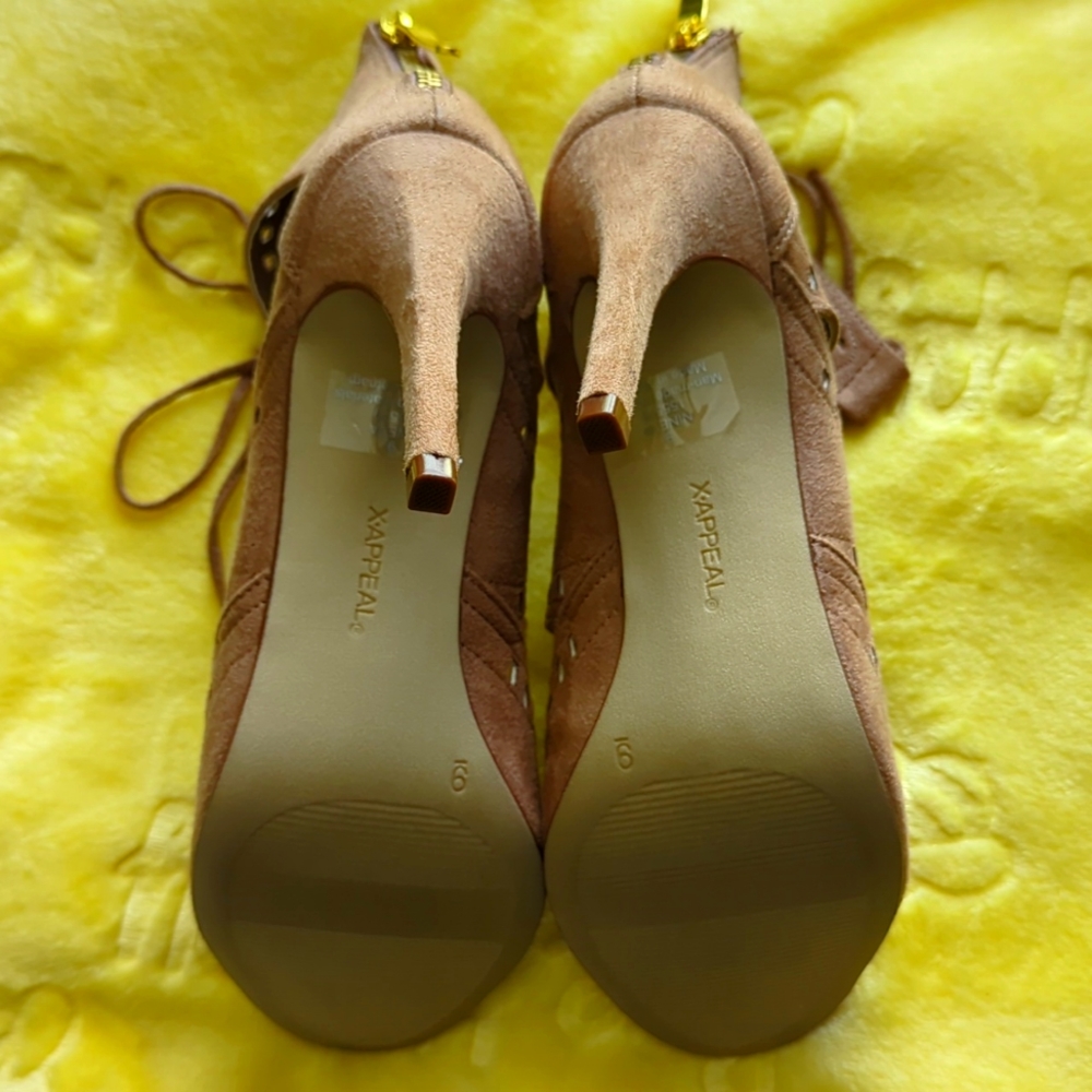 XAppeal Lace up high heels 9 - Picture 2 of 4